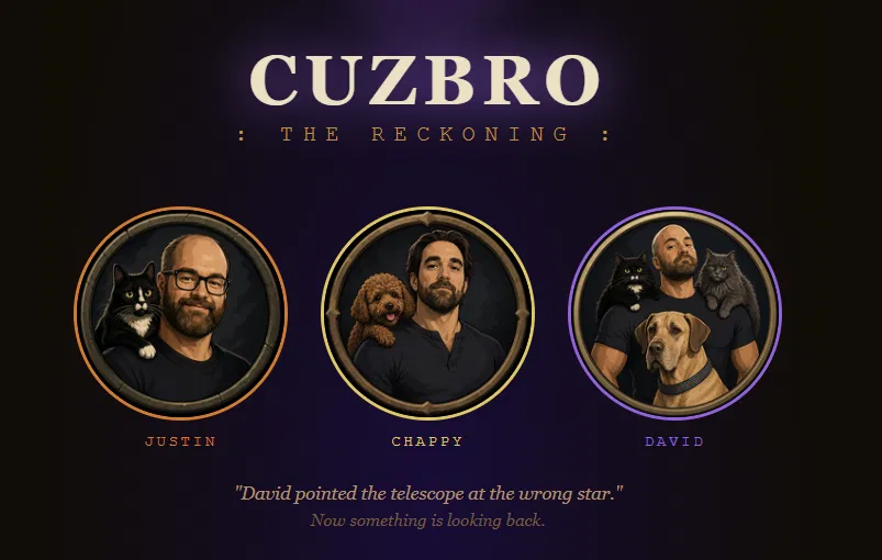 CuzBro: The Reckoning cover art